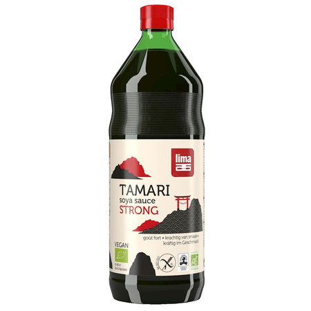 Salsa di soia forte Tamari senza glutine bio 500 ml