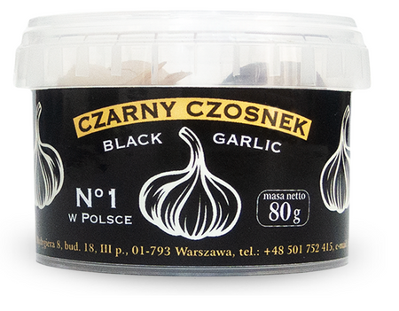 Aglio nero bio senza glutine 80 g