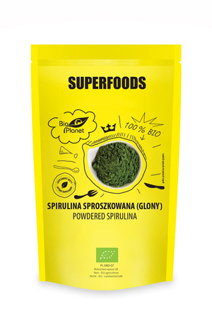 Spirulina in polvere biologica 200 g – Bio Planet