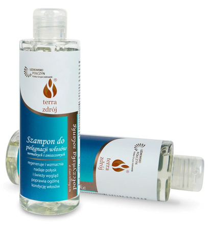 Shampoo per capelli normali e danneggiati 200 g - Terra Zdrój (serie salamoia)