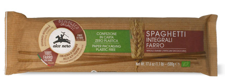 Pasta di farro integrale spaghetti Biologico 500 g – Alce Nero