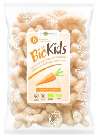 Soffiatini di mais alle carote senza glutine Biologico 55 g – Bio Kids