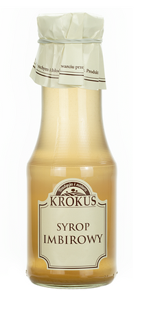 Sciroppo di zenzero senza glutine 355 g (280 ml) - krokus