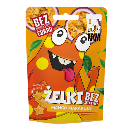 Gelatine senza zuccheri aggiunti al mango e al frutto della passione 35 g