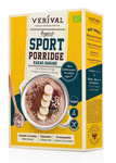 Farina d'avena sportiva al cacao e banana senza zuccheri aggiunti senza glutine BIO 350 g - Verival