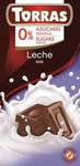 Cioccolato al latte senza zucchero, senza glutine 100 g – Torras