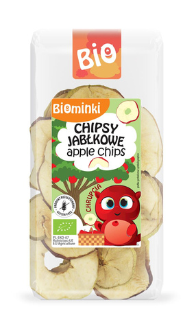 Chips di mela biologiche 30 g – Biominki