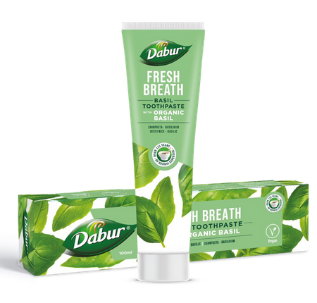 Dentifricio alito fresco con basilico 100 ml – Dabur