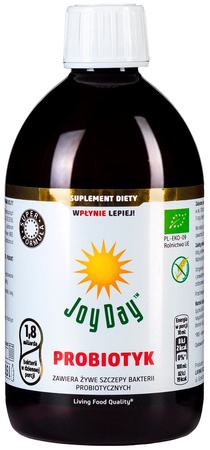 Integratore alimentare probiotico senza glutine bio 500 ml - JOY DAY