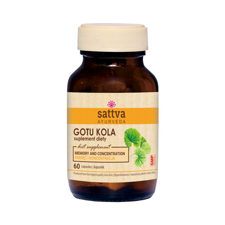 Gotu kola estratto (450 mg) integratore alimentare 60 capsule - Sattva