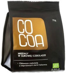Mandorle al cioccolato crudo biologico 70 g – Cocoa
