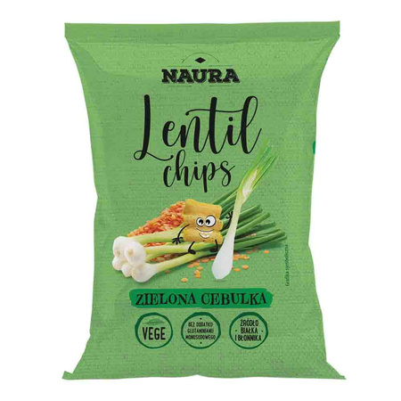 Patatine di lenticchie alla cipolla verde 70 g