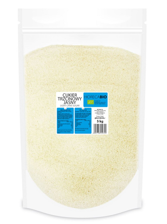 Zucchero di canna chiaro bio 5 kg