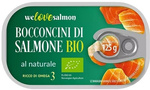 Pezzi di salmone al naturale Biologico 125 g – We Love Salmon