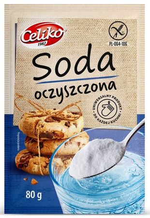 Bicarbonato di sodio 80 g - Celiko