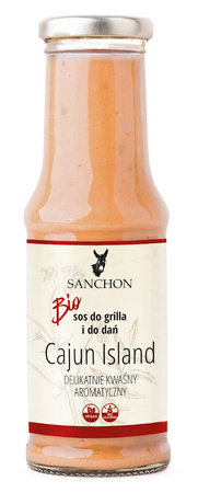 Salsa Cajun Island vegana senza glutine BIOLOGICA 210 ml – Sanchon