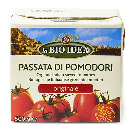 Passata di pomodoro in brick Biologico 500 ml – La Bio Idea