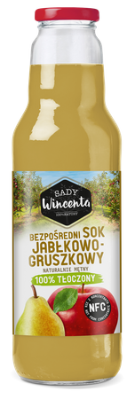 Succo di mela e pera naturalmente torbido 750 ml - Frutteti Wincenta