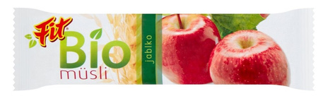 Barretta muesli alla mela biologica 30 g – Fit Bio