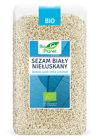 Sesamo bianco non decorticato biologico 1 kg – Bio Planet