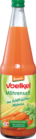 SET 6 x Succo di carota bio demeter 0,7 l