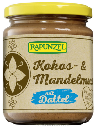 Crema di cocco e mandorle con datteri bio 250 g