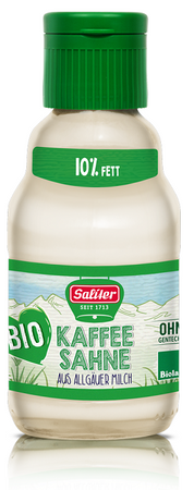 Crema di caffè 10% BIO 165 g - Saliter