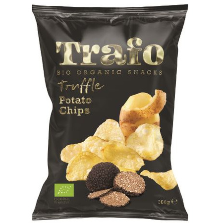 Patatine aromatizzate al tartufo nero bio 100 g - Trafo