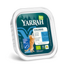 Cibo per gatti, pollo con pezzi di pesce e spirulina bio 100 g - Yarrah