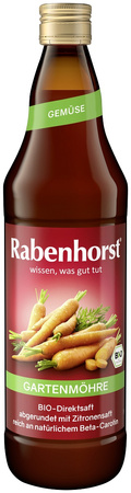 Succo di carota NFC bio 750 ml - RABENHORST