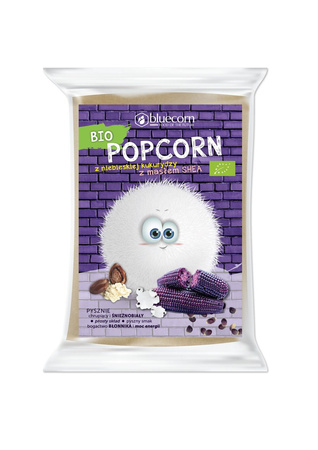 Popcorn di mais blu al burro di karité 100 g – Bluecorn