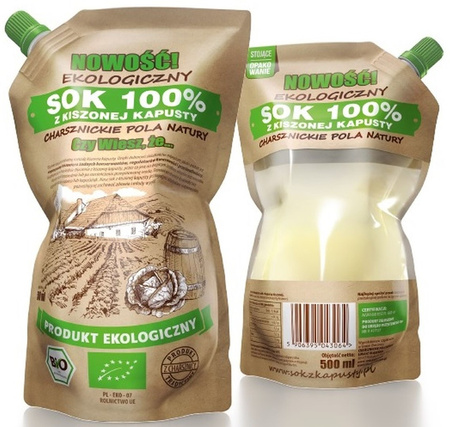 Succo di crauti biologico 500 ml – Charsznickie Pola Natury
