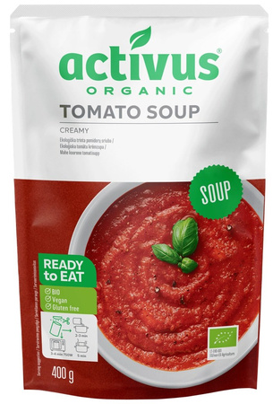 Zuppa crema di pomodoro Biologico 400 g – Activus
