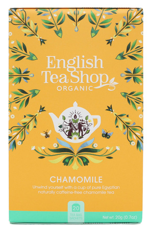 Tisana alla camomilla (20 bustine) BIOLOGICA 20 g – English Tea Shop