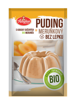 Budino all'albicocca senza glutine Biologico 40 g – Amylon