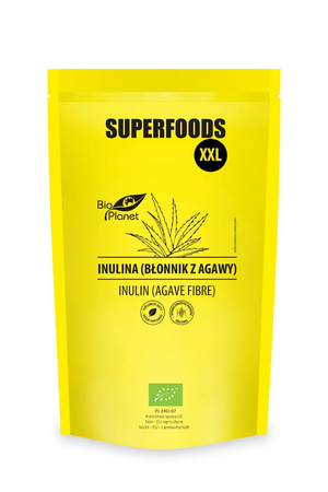 Inulina (fibra d'agave) integratore alimentare Biologico 600 g – Bio Planet