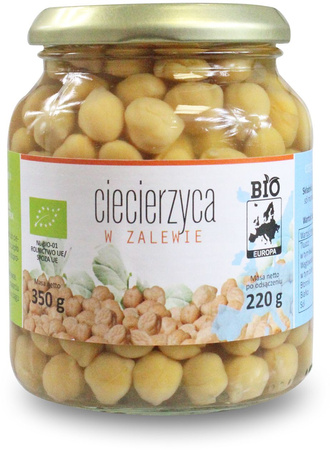 Ceci in marinata in barattolo bio 350 g (220 g)