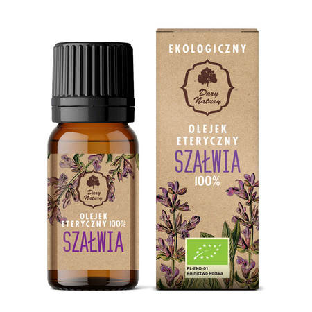 Olio essenziale di salvia bio 10 ml - DARY NATURY