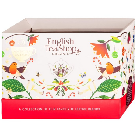 Calendario dell'avvento di lusso Bio - 13 gusti di tè (25 x 1,78 g) 44,5 g english tea shop organic