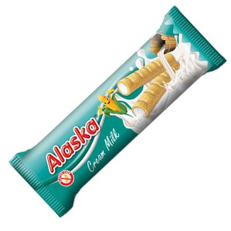 SET 48 x Crema al latte ripiena di farina di mais, senza glutine 18 g