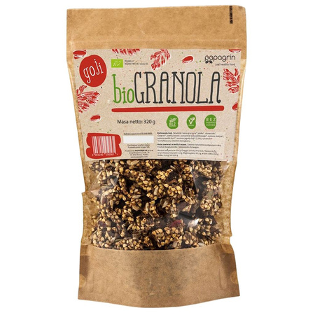 Granola di Goji bio senza glutine 320 g