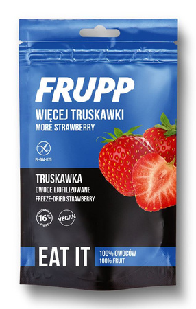 Fragola, frutta liofilizzata 13 g - Frupp – Celiko
