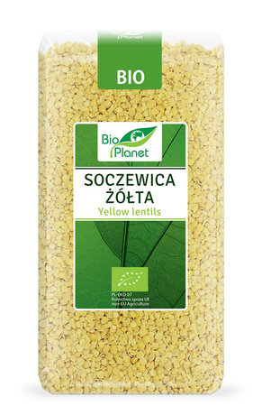 Lenticchie gialle bio 500 g