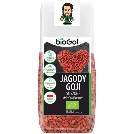 Bacche di Goji essiccate biologiche 100 g – Biogol
