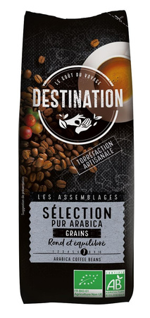 Caffè in grani Arabica 100% selezione Biologico 250 g – Destination
