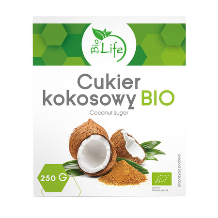 Zucchero di cocco BIO 250 g - Bio Life