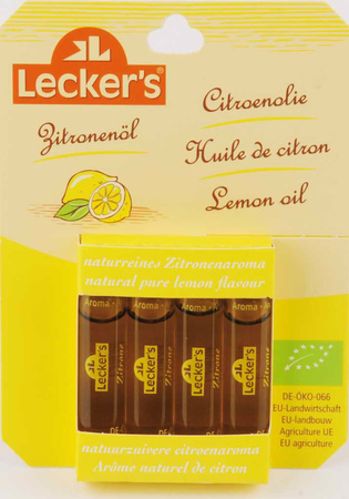 Aroma limone bio 4x2 ml