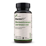 Integratore alimentare di estratto di riso rosso fermentato 120 capsule - Pharmovit (Classico)