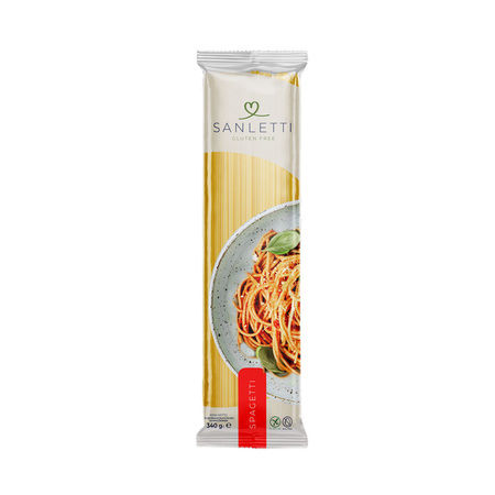 Spaghetti senza glutine Sanletti 340 g - Gfs