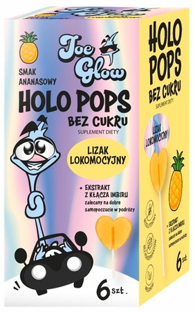 Lecca-lecca senza zucchero HOLOPS (6 pezzi) 36g